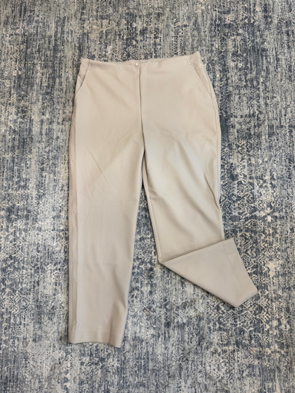 Rachel Zoe Women's Straight-Leg Pull On Dress Pants in Light Taupe